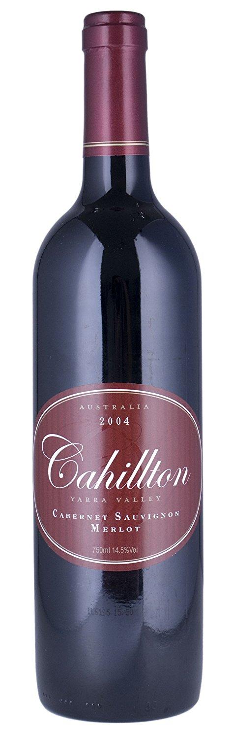 cahillton 嘉慶屯赤霞珠梅洛干紅葡萄酒2004 750ml (澳洲原瓶進(jìn)口)-食